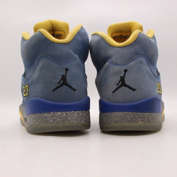 Nike Air Jordan 5 Retro JSP Laney Men's 12 Blue Athletic Sneakers CD2720-400 - Picture 5 of 10